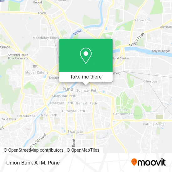 Union Bank Atm map