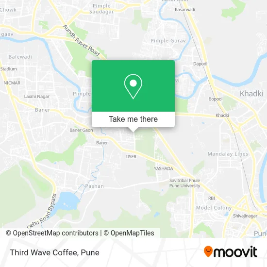 Third Wave Coffee map