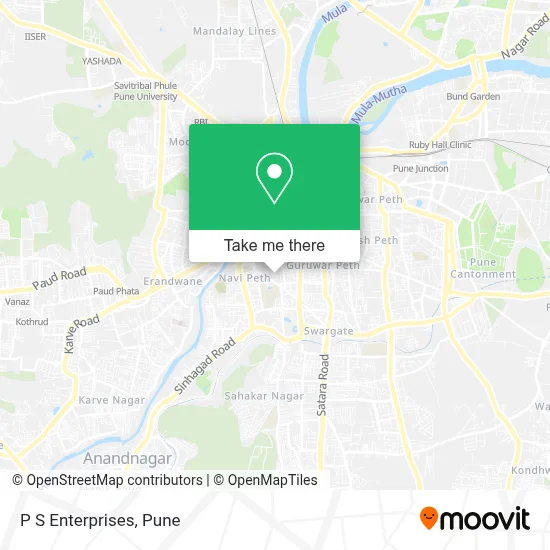P S Enterprises map
