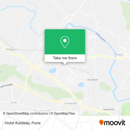 Hotel Kuldeep map