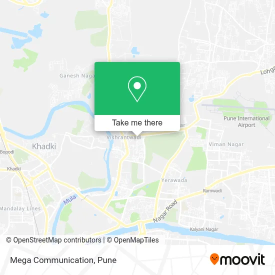 Mega Communication map