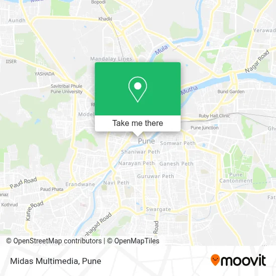 Midas Multimedia map
