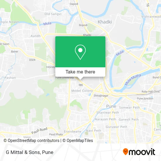G Mittal & Sons map