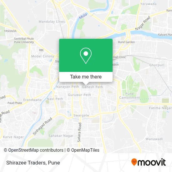 Shirazee Traders map
