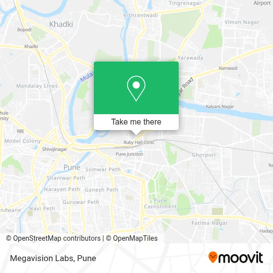 Megavision Labs map