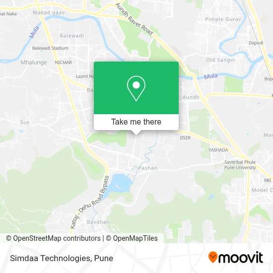 Simdaa Technologies map