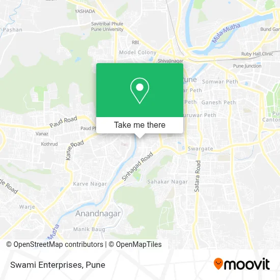 Swami Enterprises map