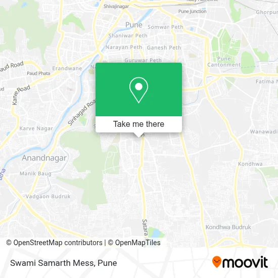Swami Samarth Mess map