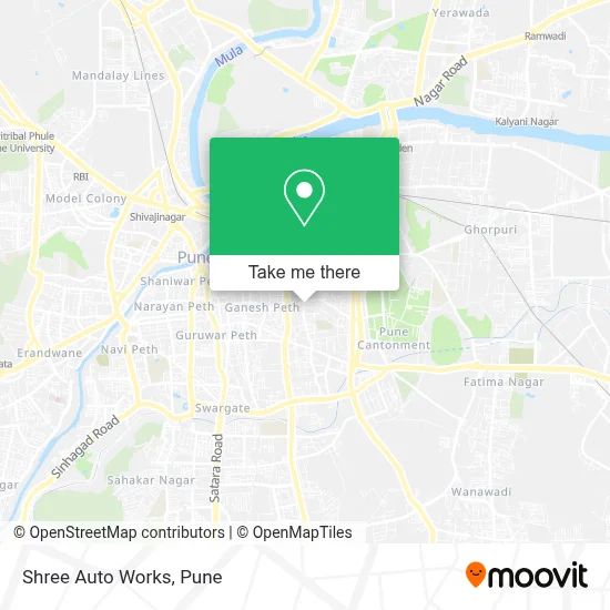 Shree Auto Works map