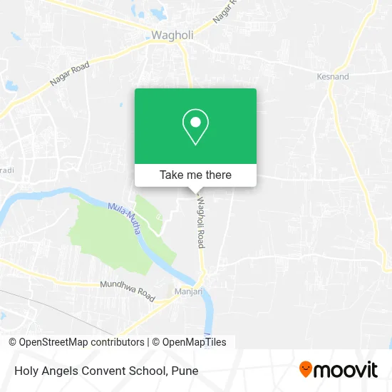 Holy Angels Convent School map