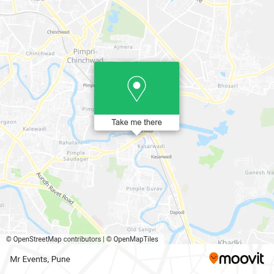 Mr Events map