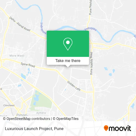 Luxurious Launch Project map