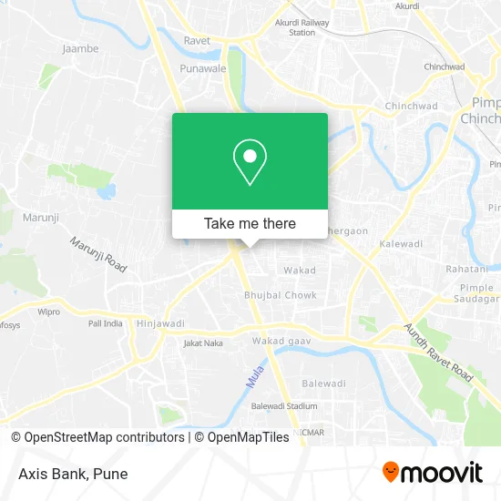 Axis Bank map