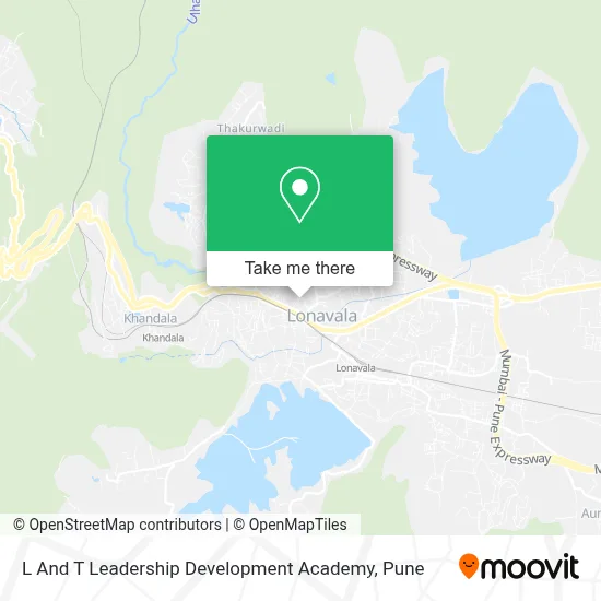 L And T Leadership Development Academy map