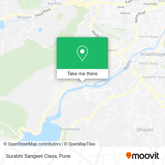 Surabhi Sangeet Class map