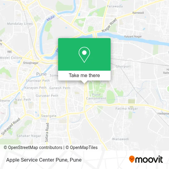 Apple Service Center Pune map