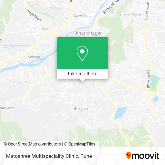 Matoshree Multispeciality Clinic map
