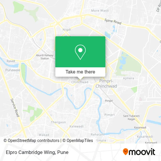 Elpro Cambridge Wing map