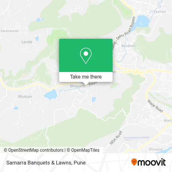 Samarra Banquets & Lawns map