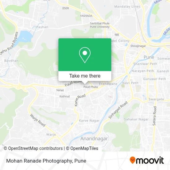 Mohan Ranade Photography map