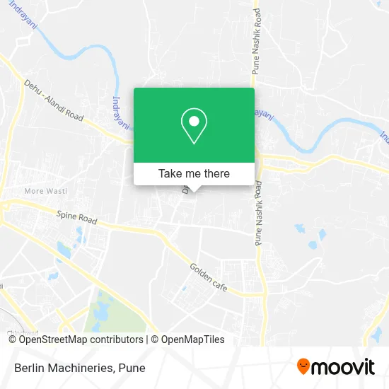Berlin Machineries map