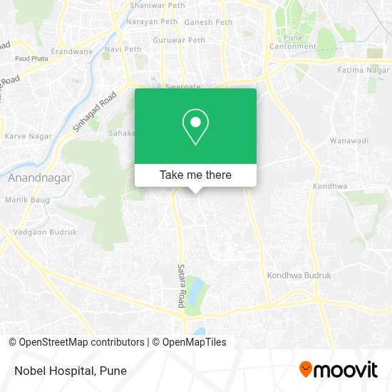 Nobel Hospital map