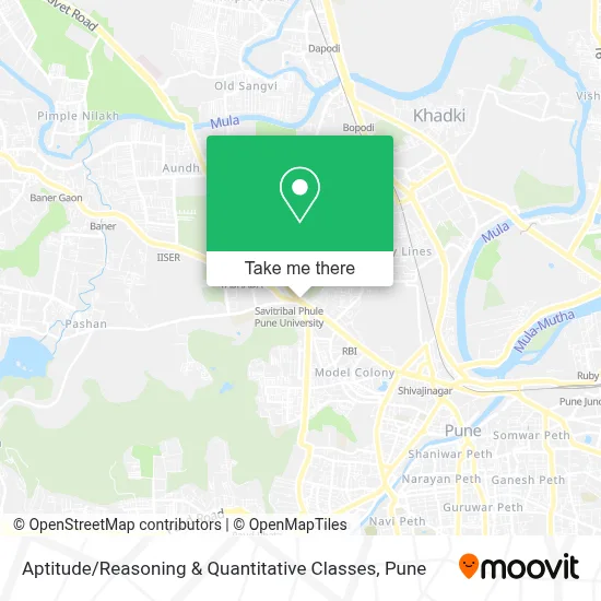 Aptitude / Reasoning & Quantitative Classes map