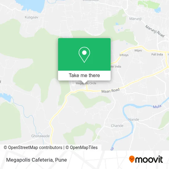 Megapolis Cafeteria map