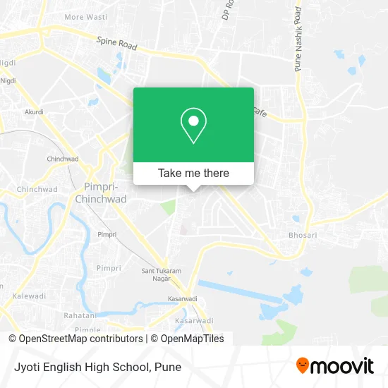 Jyoti English High School map