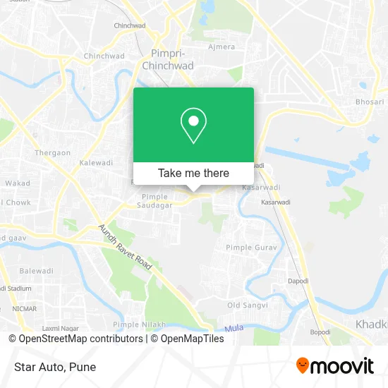 Star Auto map