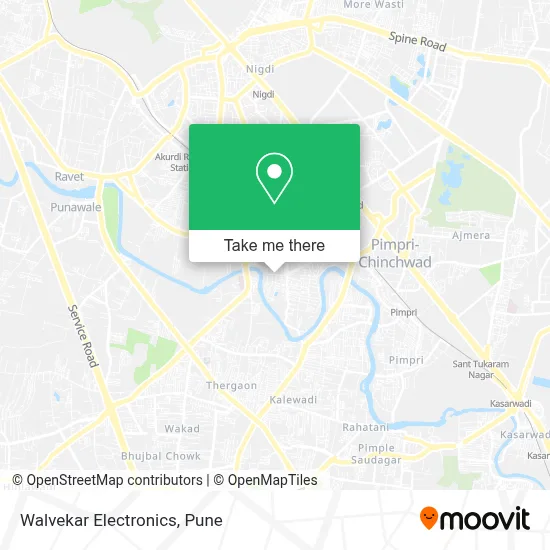 Walvekar Electronics map