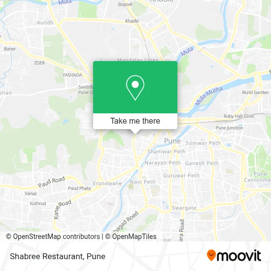 Shabree Restaurant map
