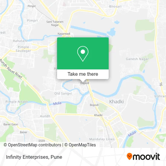 Infinity Enterprises map