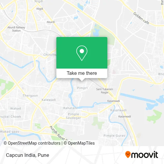 Capcun India map