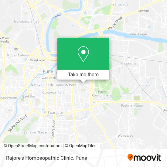 Rajore's Homoeopathic Clinic map