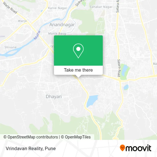 Vrindavan Reality map