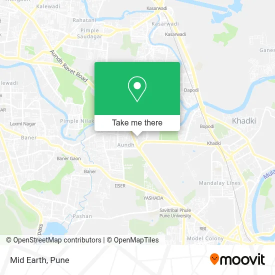 Mid Earth map
