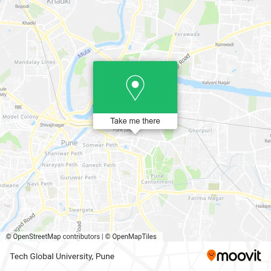 Tech Global University map