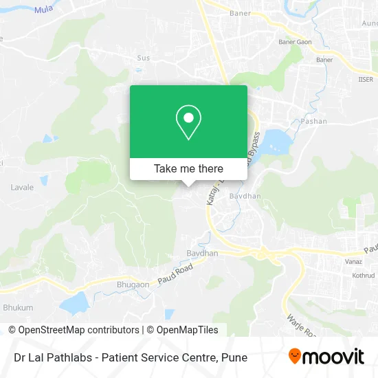 Dr Lal Pathlabs - Patient Service Centre map
