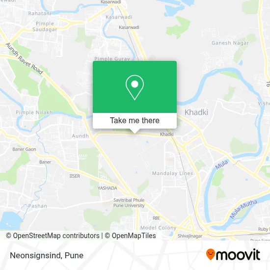 Neonsignsind map