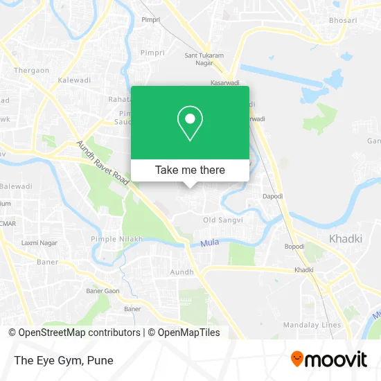 The Eye Gym map
