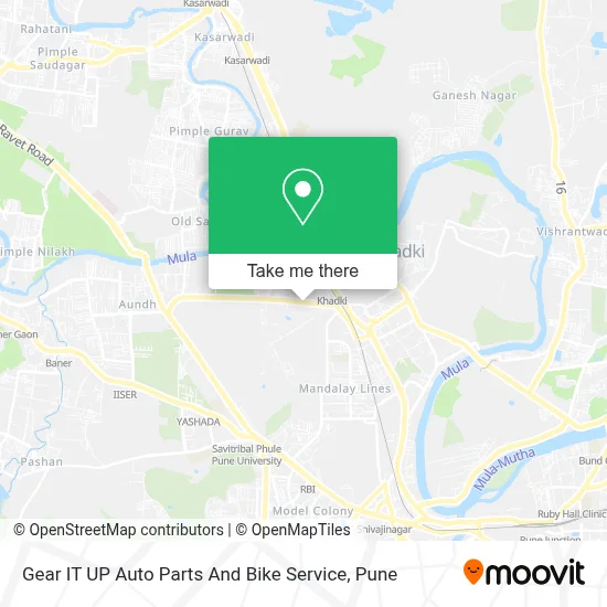 Gear IT UP Auto Parts And Bike Service map