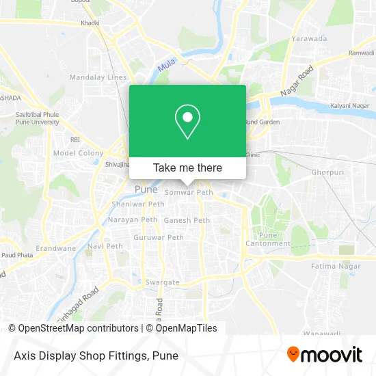 Axis Display Shop Fittings map