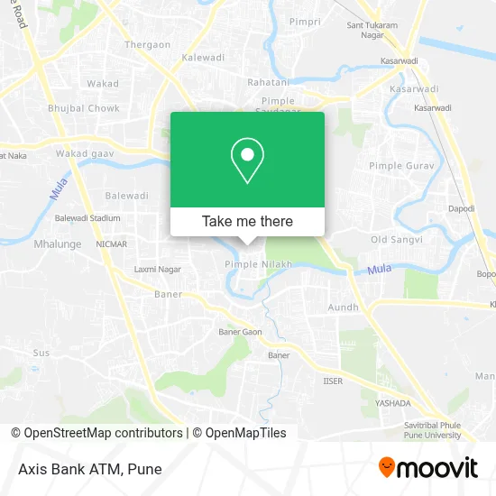 Axis Bank Atm map