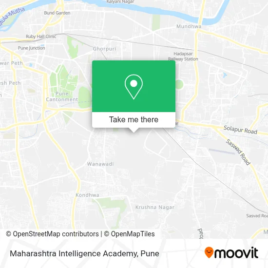 Maharashtra Intelligence Academy map