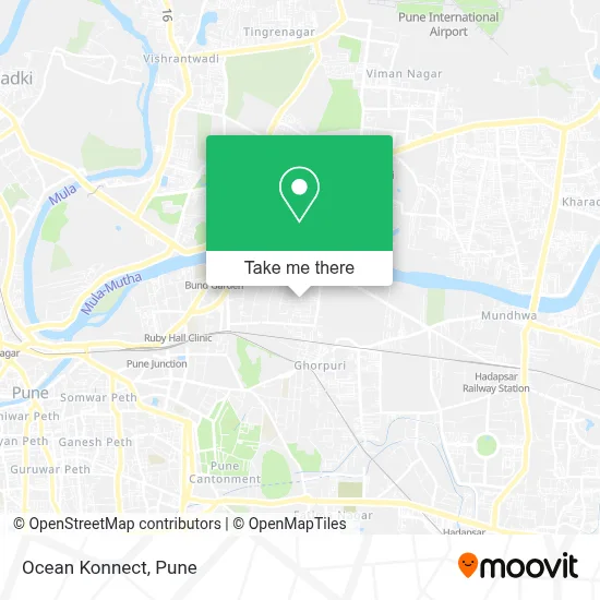 Ocean Konnect map
