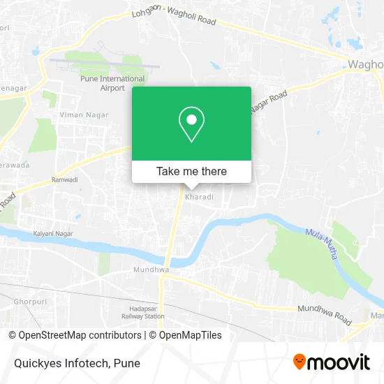 Quickyes Infotech map