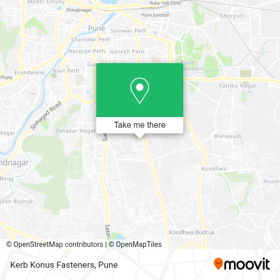Kerb Konus Fasteners map