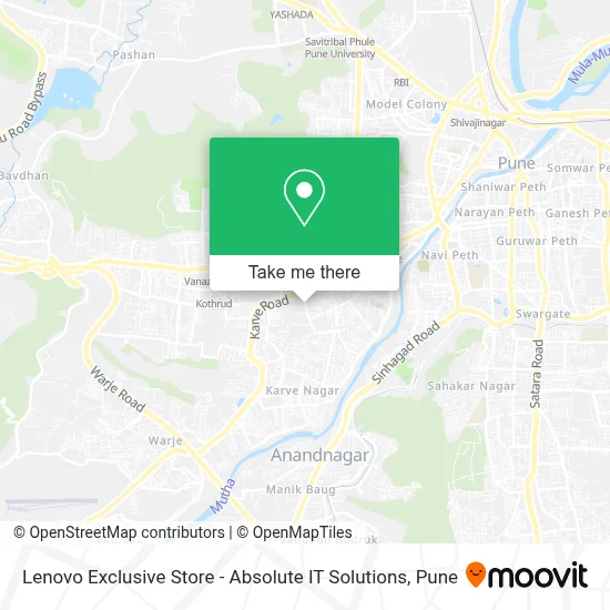 Lenovo Exclusive Store - Absolute IT Solutions map