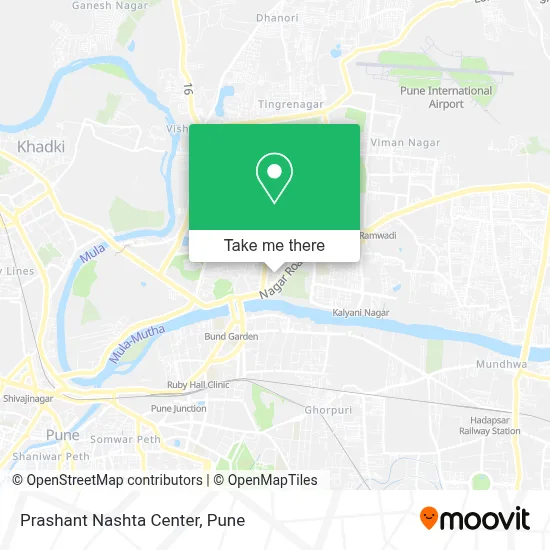 Prashant Nashta Center map